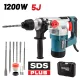 BORMANN Pro fúróKALAPÁCS 4az1-ben SDS-PLUS, 1200 W, 5J (BPH3100)