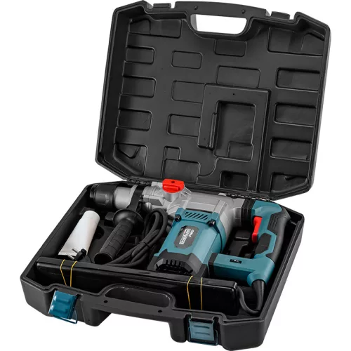 BORMANN Pro Fúrókalapács SDS-Plus 1500 W, 5,5 J, fúrószárakkal és vésőkkel (BPH4400)
