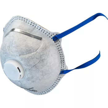   BORMANN Pro VÉDŐMASZK FFP2, AKTÍV SZÉN RÉTEGGEL ÉS LÉGZŐSZELEPPEL (BPP2455-15)