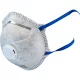 BORMANN Pro védőmaszk ffp2, cséh alakú, aktivált szén rétegvel és légzőszelepvel (BPP2455)