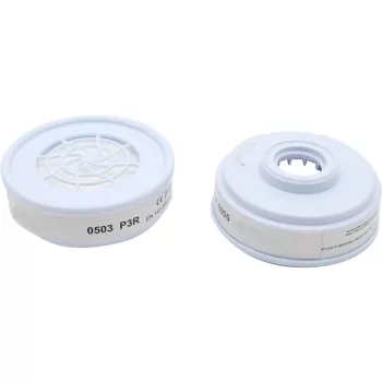   BORMANN Pro MASZKOS SZŰRŐ PORHOZ P3 R 2 DB (ALKALMAZHATÓ A ΒPP2460 ÉS BPP2462-HOZ) FEHÉR (BPP2468-2)