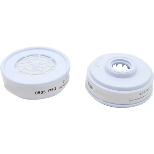 BORMANN Pro MASZKOS SZŰRŐ PORHOZ P3 R 2 DB (ALKALMAZHATÓ A ΒPP2460 ÉS BPP2462-HOZ) FEHÉR (BPP2468-2)