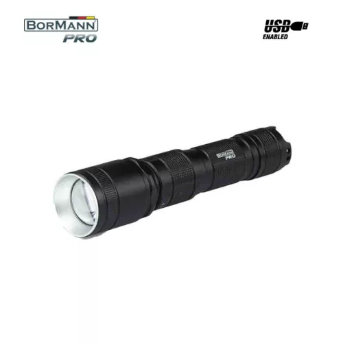 BORMANN Pro AKKUMULÁTOROS LED ZSEBLÁMPA  - CREE T6 - 600 Lumen - VÍZÁLLÓ (BPR6005)