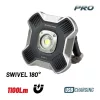BORMANN Pro Munkareflektor COB LED-del, 1100 lm, 6600 mAh akkumulátorral, 180°-os mágneses talppal és power bank funkcióval (BPR6015)