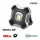 BORMANN Pro Munkareflektor COB LED-del, 1100 lm, 6600 mAh akkumulátorral, 180°-os mágneses talppal és power bank funkcióval (BPR6015)