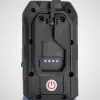 BORMANN Pro Akkumulátoros munkalámpa COB + SMD LED-del, 240 lm, 2200 mAh, mágnessel és állítható lámpatesttel (BPR6054)