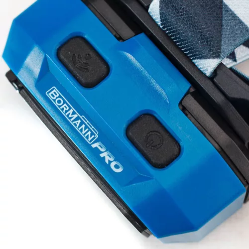BORMANN Pro Fejlámpa mozgásérzékelős kapcsolással, 1000 lm, 2200 mAh Li-ion akkumulátorral, IP54 (BPR6065)