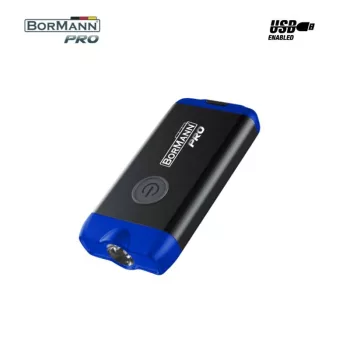   BORMANN Pro AKKUMULÁTOROS LÁMPA KULCSTARTÓRA AKASZTHATÓ 150Lm, VÍZÁLLÓ, PIROS-FEHÉR FÉNY (BPR6075)