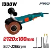 BORMANN Pro FÉM CSISZOLÓ-POL0ROZÓ GÉP ( SZATÉN KEFÉS, VILES  ) BEVONAT 1300W,900-3200rpm, TARTOZÉKOK (BSM1305)