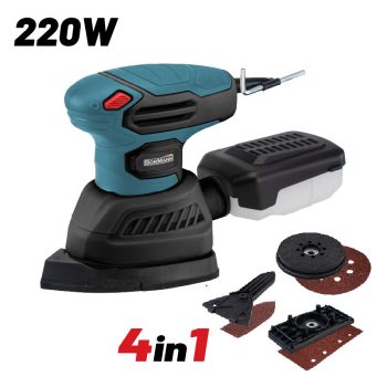   BORMANN Lite Delta csiszoló 220W, 12000rpm, PORGYŰJTÉS (BSS2300)