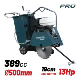   BORMANN Pro Benzinmotoros betonvágó gép 13 LE, 389 cm³, 500 mm tárcsával (BTC5118)