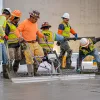 BORMANN Pro Felületkiegyenlítő, beton simitó,  vibrációs lehúzó gerenda 4 ÜTEMŰ BENZINMOTORRAL 1,2 LE,  30 kg, 1,88 méter  (BTC5120)