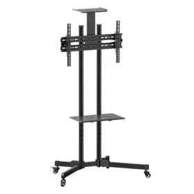   BORMANN Gurulós TV állvány polccal 26–60”, 50 kg, VESA 200 × 200–600 × 400 mm (BTV1300)