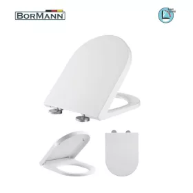   BORMANN WC ülőke "GEMINI" lecsapódásgátlós, 465x360mm (BTW1010)