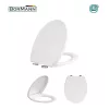Bormann WC-ülőke Sagitta gyorskioldással, duroplast, 450 × 375 mm (BTW1030)