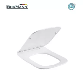   BORMANN WC-ülőke Leo gyorskioldással, duroplast, 445 × 340 mm (BTW1080)