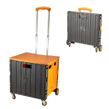   BORMANN ÖSSZECSUKHATÓ MŰANYAG KÉZIKOCSI, 50L/35kg (BWB1304)