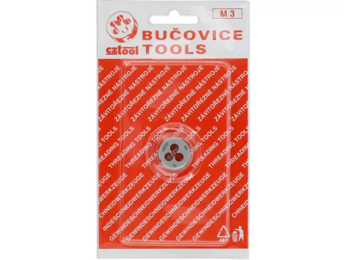 CZTOOL Menetmetsző M3, kiváló minőségű acélból készült (24500)