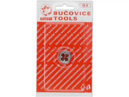 CZTOOL Menetmetsző M6, kiváló minőségű acélból készült (24530)