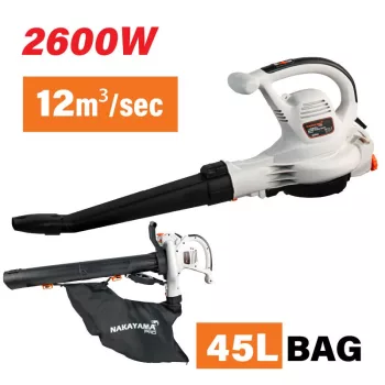 NAKAYAMA PRO elektromos lombfúvó 2600W (EB3600)