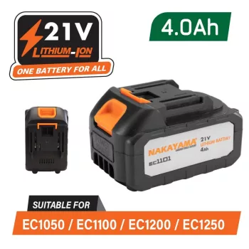   NAKAYAMA AKKUMULÁTOR 21V/4Ah EC1050, EC1100, EC1200, EC1250-hez (EC1101)