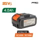 NAKAYAMA PRO AKKUMULÁTOR 21V/4,0Ah EC1550 ÉS EC1400-HOZ (EC1402)