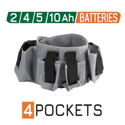 NAKAYAMA PRO Akkumulátor tartó öv 2 AKKUMULÁTORHOZ (EC1601/EC1602) (EC1604)