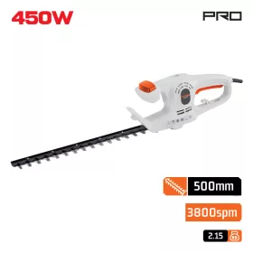 NAKAYAMA elektromos sövényvágó 450W, 50cm (EH4510)