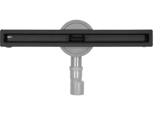 FALA Zuhanyfolyóka SLIM FEKETE 50 CM (71635)