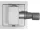 FALA LINEAR DRAIN ZUHANYLEFOLYÓ PADLÓÖSSZEFOLYÓ QUAD 150X150 MM WET&DRY (75334)