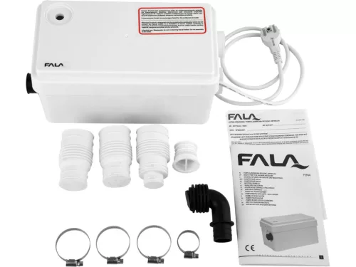 FALA Szennyvíz átemelő szivattyú zuhanyhoz és mosdóhoz, 250 W, 4 m emelőmagasság (75944)