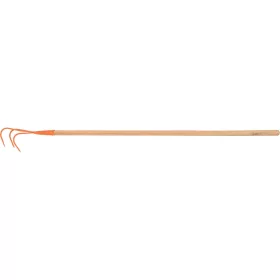 FLO Körmös kultivátor fa nyéllel 138 cm (35705)