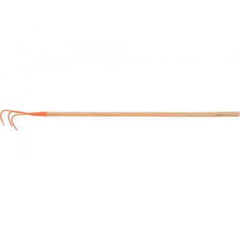 FLO Körmös kultivátor fa nyéllel 138 cm (35705)