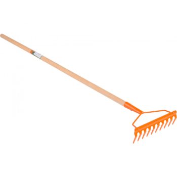 FLO Gereblye 10-fogas , fa nyéllel (35756)