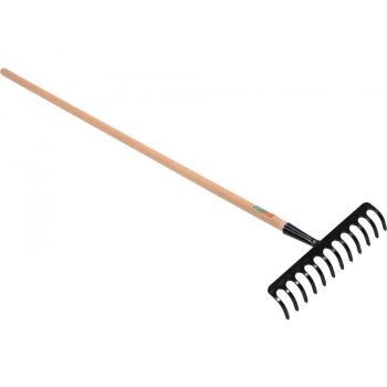 FLO Gereblye fa nyéllel 12 fogas 140cm (35782)