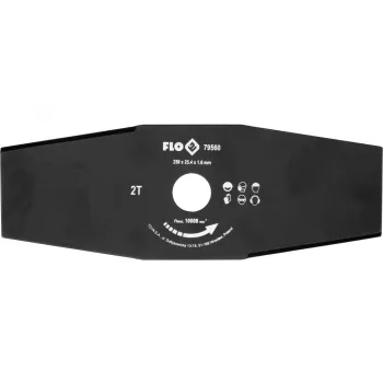 FLO BOZÓTVÁGÓ KÉS 2T 250 MM / 25,4 MM (79560)