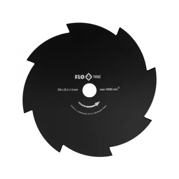 FLO BOZÓTVÁGÓ FŰKASZÁRA 8T 250 MM / 25,4 MM (79562)