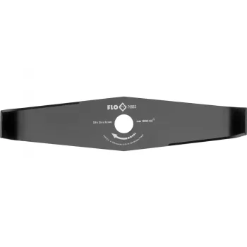 FLO FŰNYÍRÓ PENGE KÉS 320/25,4MM (79563)
