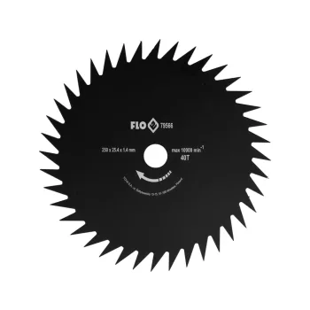 FLO FŰRÉSZTÁRCSA FŰKASZÁRA 40T 250/25,4 MM (79566)