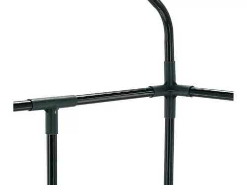 FLO Fóliasátor 4 polccal, 143 × 73 × 195 cm, 110 g/m² PVC borítással (90030)