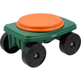   FLO Gurulós forgó kerti ülőke 100 kg terhelhetőséggel, 360°-os üléssel (90231)