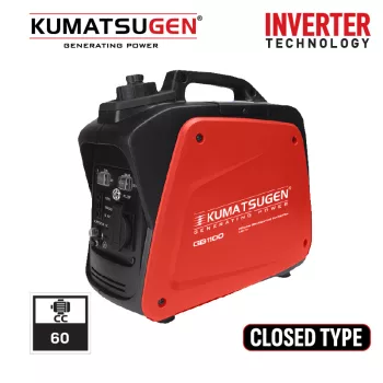   KUMATSUGEN Áramfejlesztő generátor  INVERTERES 1,4KVA, 60cc (GB1100)
