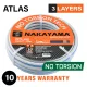 NAKAYAMA Kerti locsolótömlő 1/2”, 50 m, 3 rétegű, 20 bar nyomásig "ATLAS" (GH4300)
