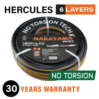   NAKAYAMA PRO LOCSOLÓTÖMLŐ "HERCULES" 6 RÉTEGŰ 1/2''X15m (GH5900)