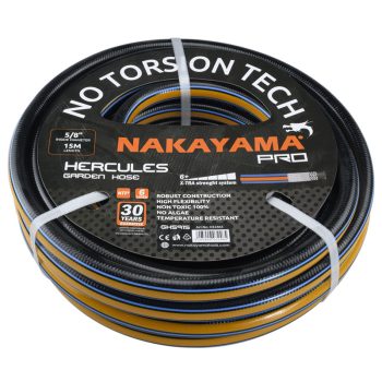   NAKAYAMA PRO LOCSOLÓTÖMLŐ "HERCULES" 6 RÉTEGŰ 1/2''X25m (GH5905)