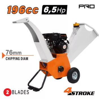   NAKAYAMA PRO Benzinmotoros ágaprító és darálógép (6,5LE) rotációs kapa (GS8600)