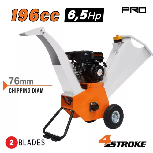 NAKAYAMA PRO Benzinmotoros ágaprító és darálógép (6,5LE) rotációs kapa (GS8600)