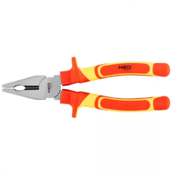   NEO Kombinált fogó 1000V, szigetelt, 200MM(8"), CrV, polírozott (01-222)