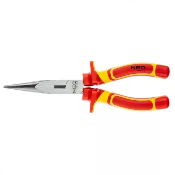   NEO Hosszúcsőrű fogó 1000V, szigetelt, 200mm (8"), CrV, polírozott (01-225)