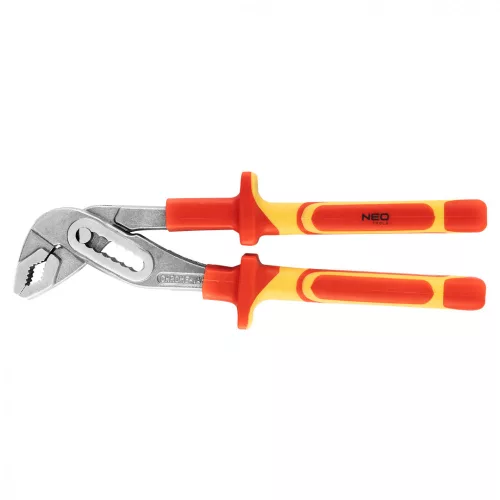 NEO Vízpumpafogó 1000V, szigetelt, 250mm (10"), CrV, polírozott (01-232)